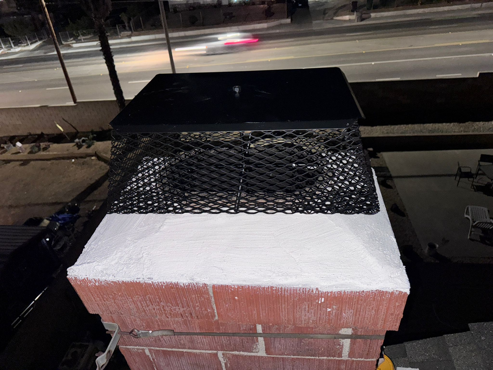 Chimney Cap Installation — after